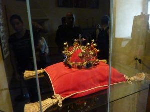 Reproduction of Charles IV coronation crown, dedicated to St Wenceslas